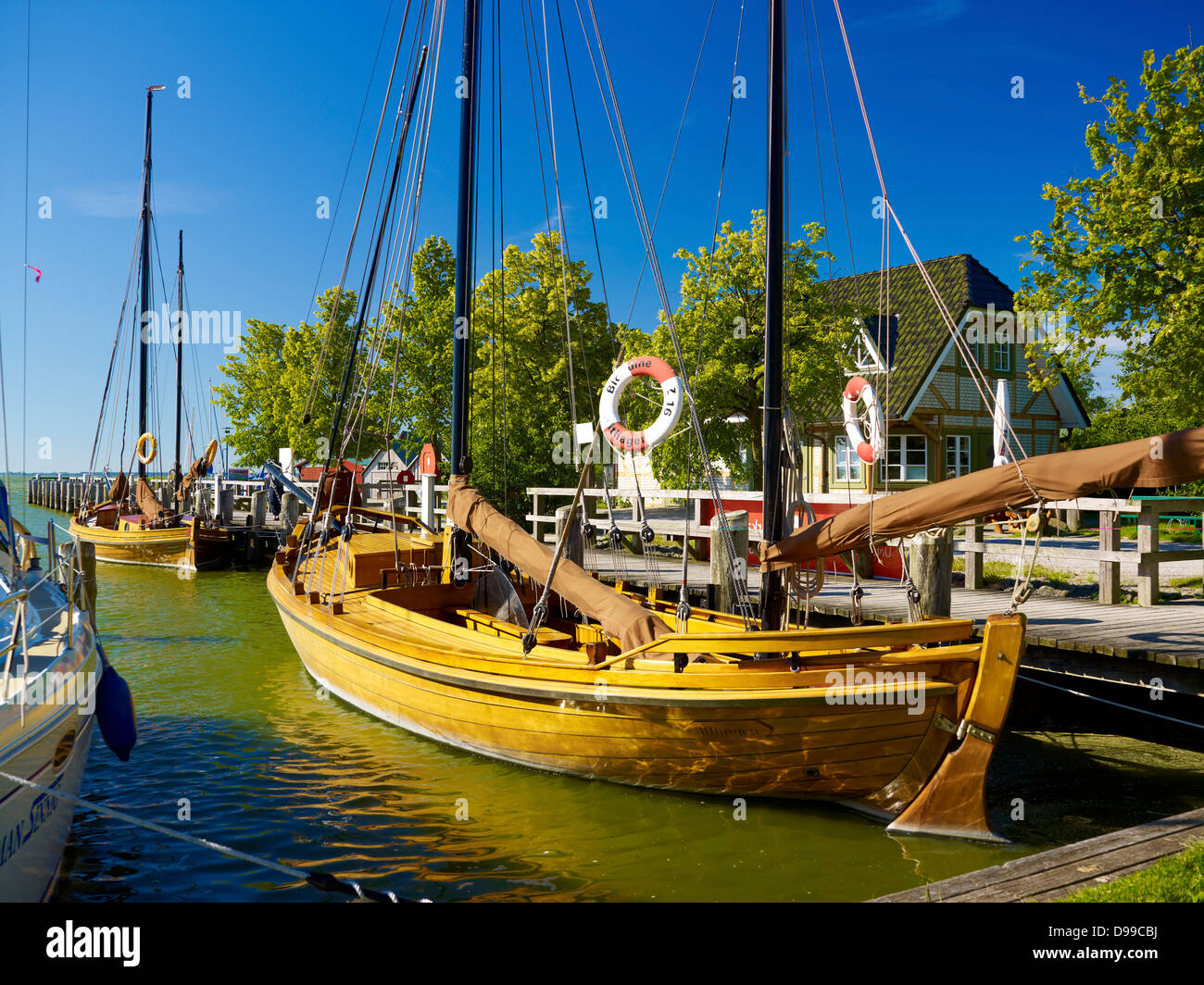 Hafen Althagen in der Nähe von Ahrenshoop, Darß Fischland Zingst