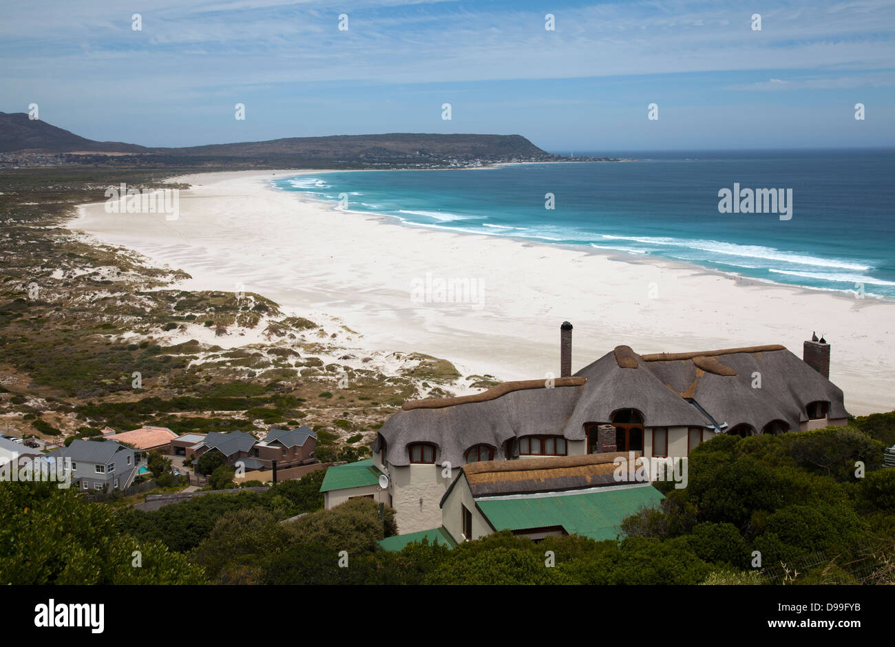 Noordhoek Strand in Kapstadt - Südafrika Stockfoto