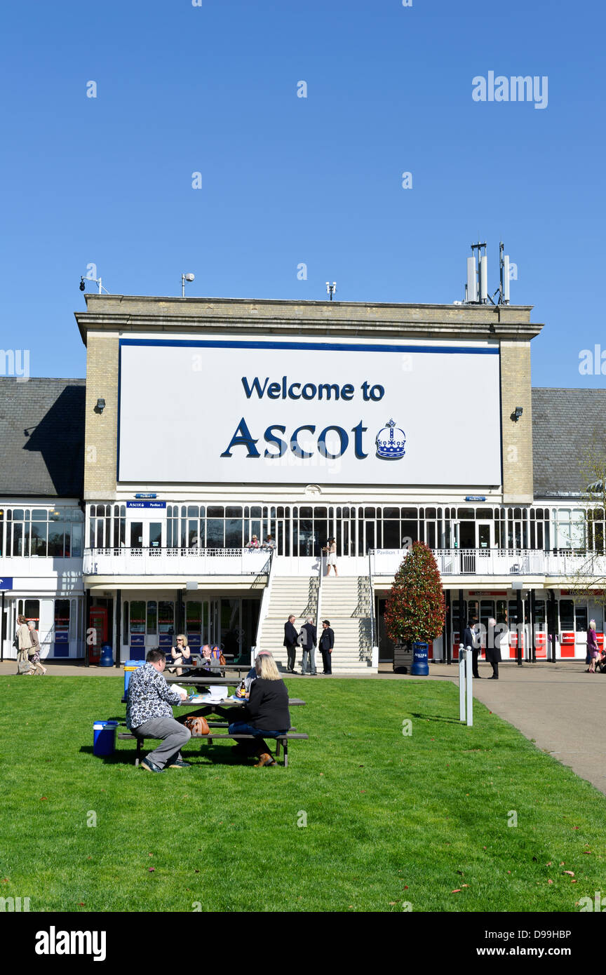 Ascot Racecourse, England, Vereinigtes Königreich. Stockfoto