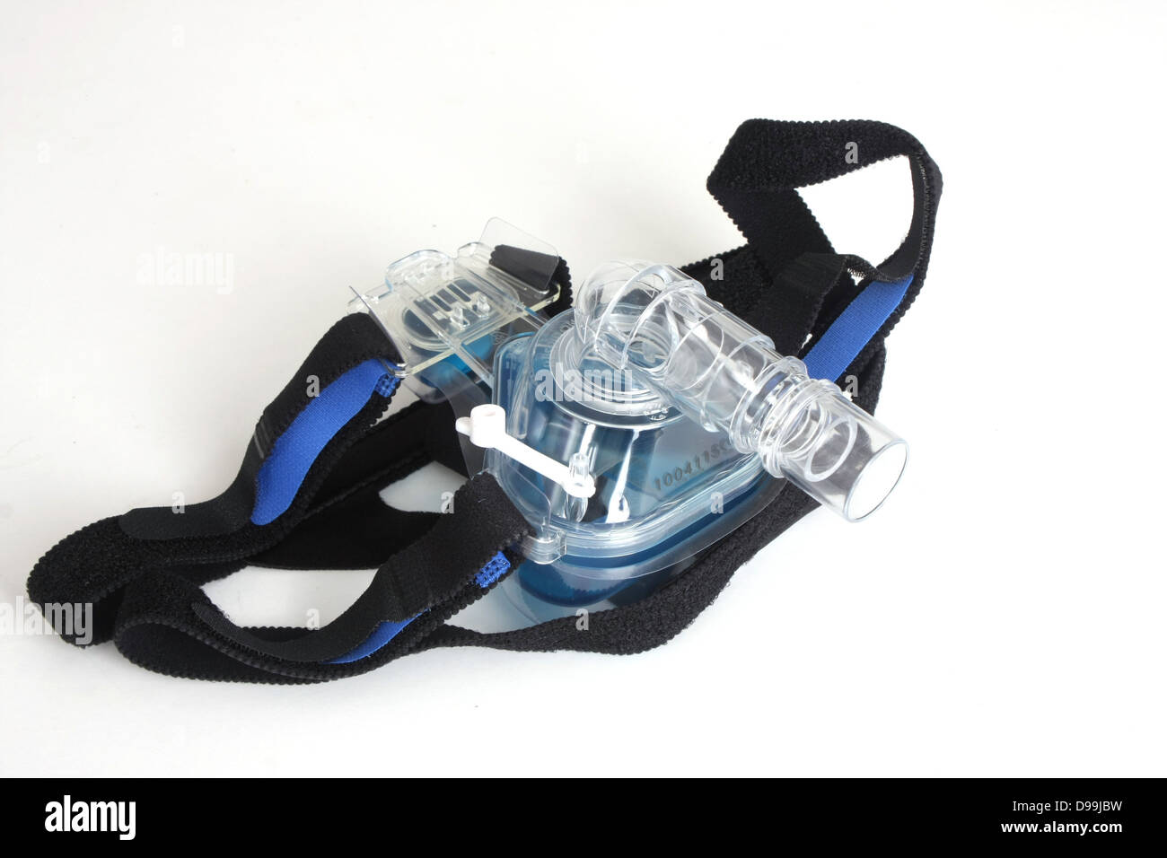 Neue Maske für ein CPAP Gerät Benutzer, Juni 2013 Stockfoto