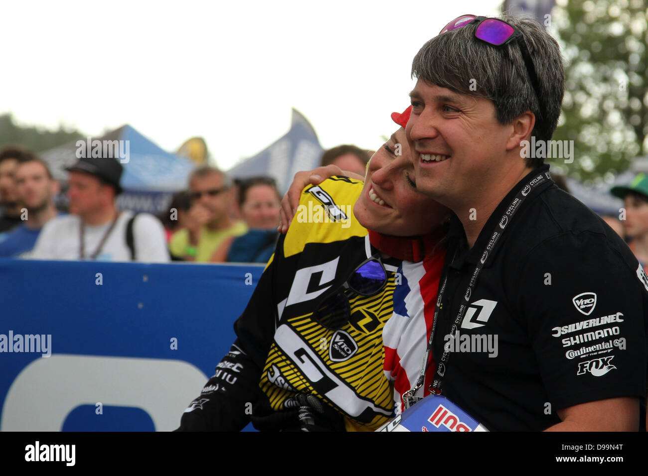 Rachel Atherton GT Factory Racing Stockfotografie Alamy