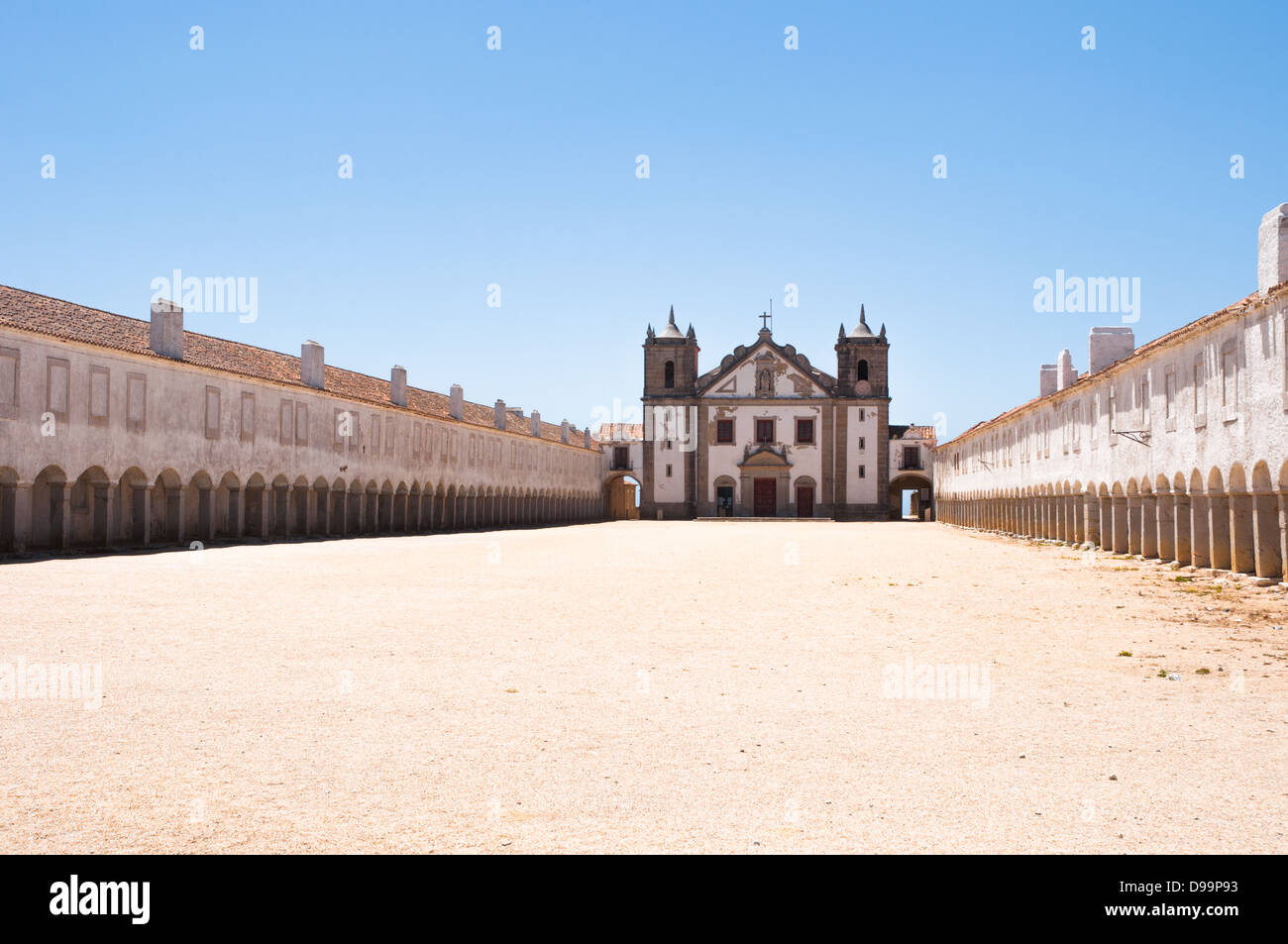 Cape Espichel Kloster Stockfoto