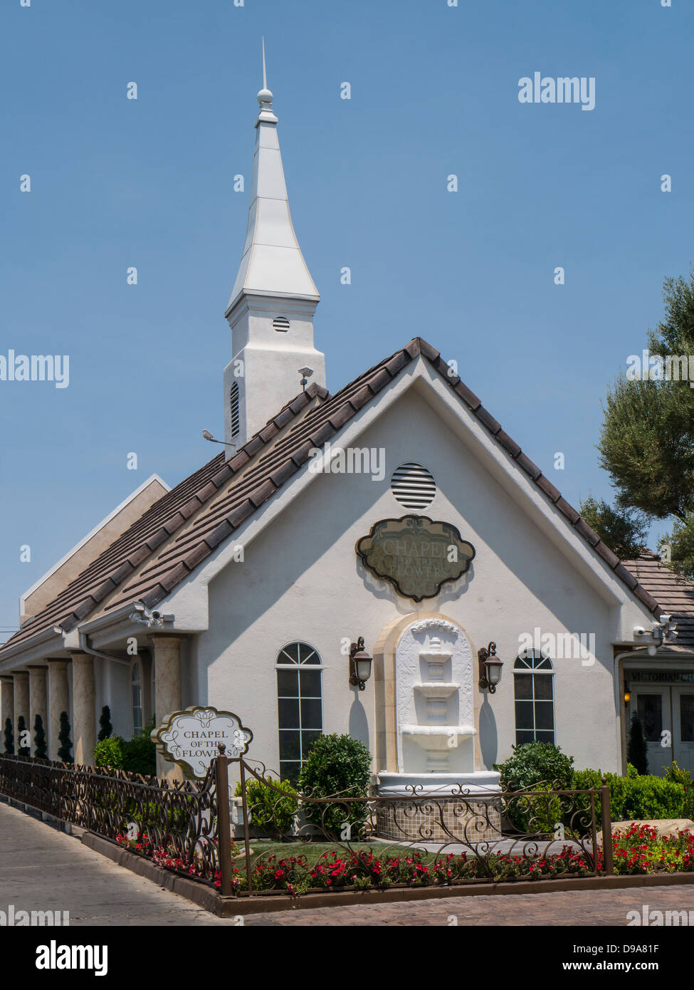 Kapelle der Blumen - Hochzeitskapelle in Las Vegas, Nevada Stockfotografie  - Alamy