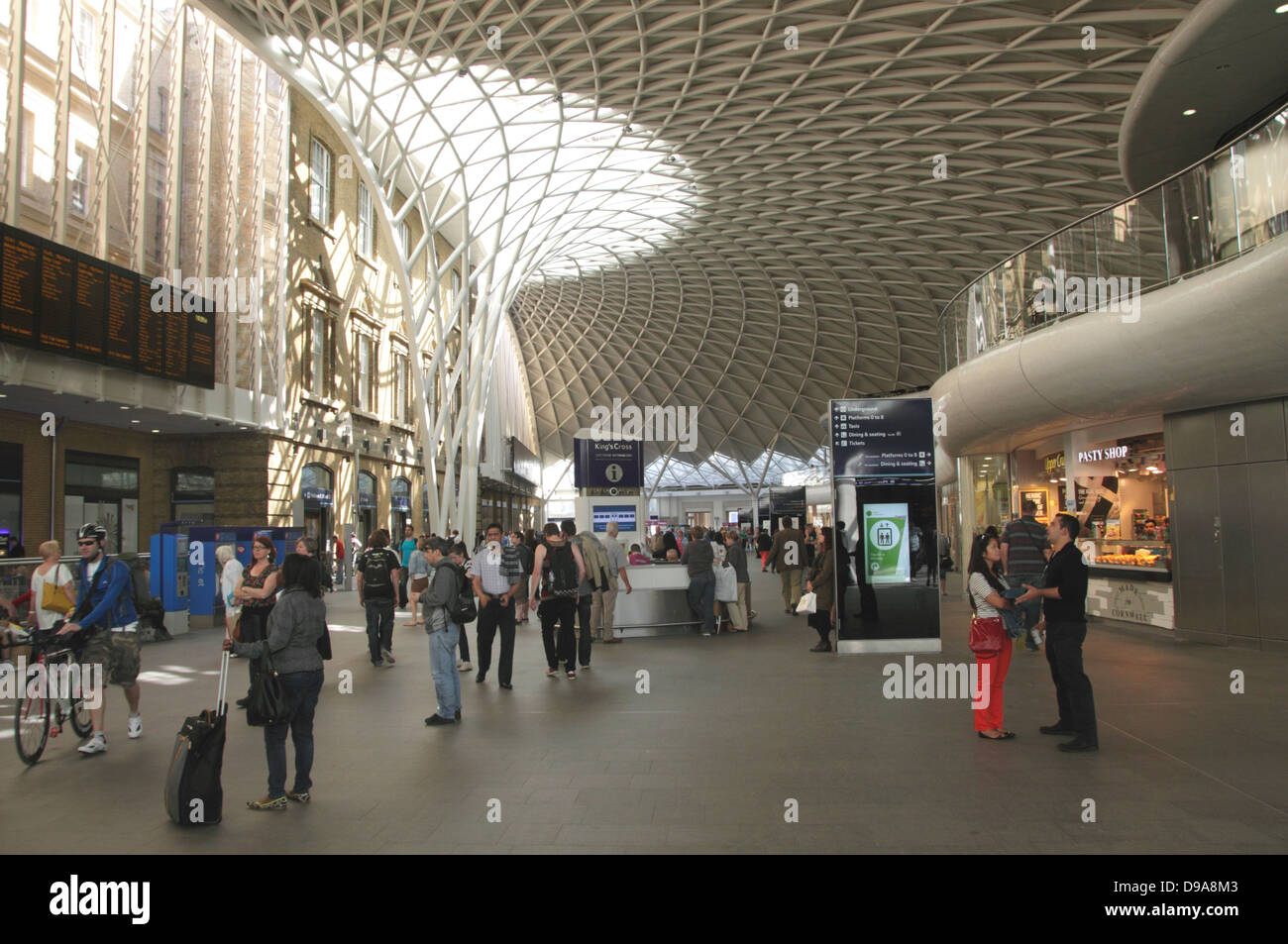Kings Cross Station London Stockfotografie Alamy
