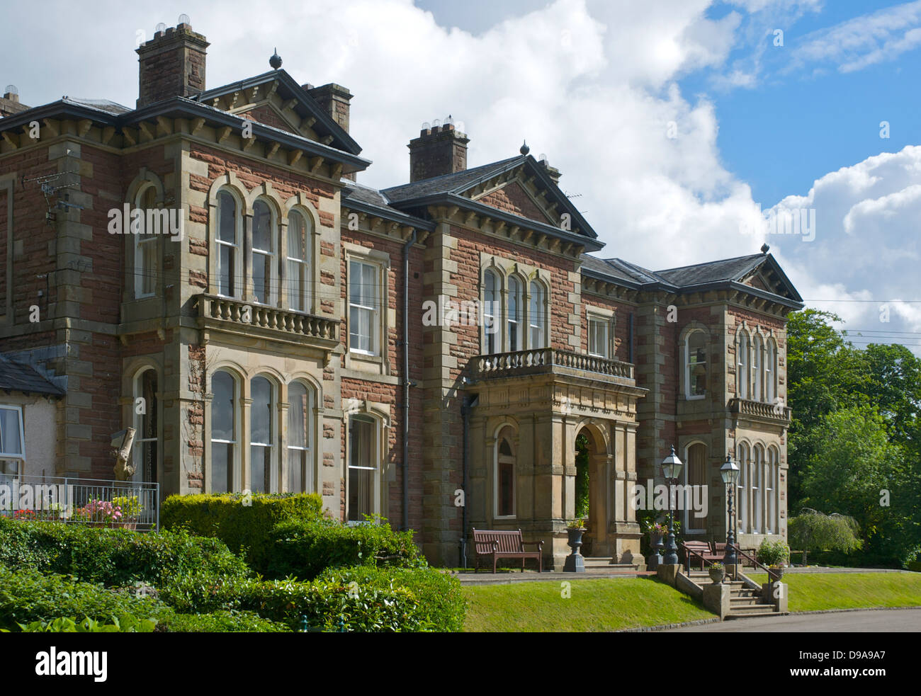 Boarbank Hall Pflegeheim, Allithwaite, Grange-über-Sande, South Lakeland, Cumbria, England UK Stockfoto