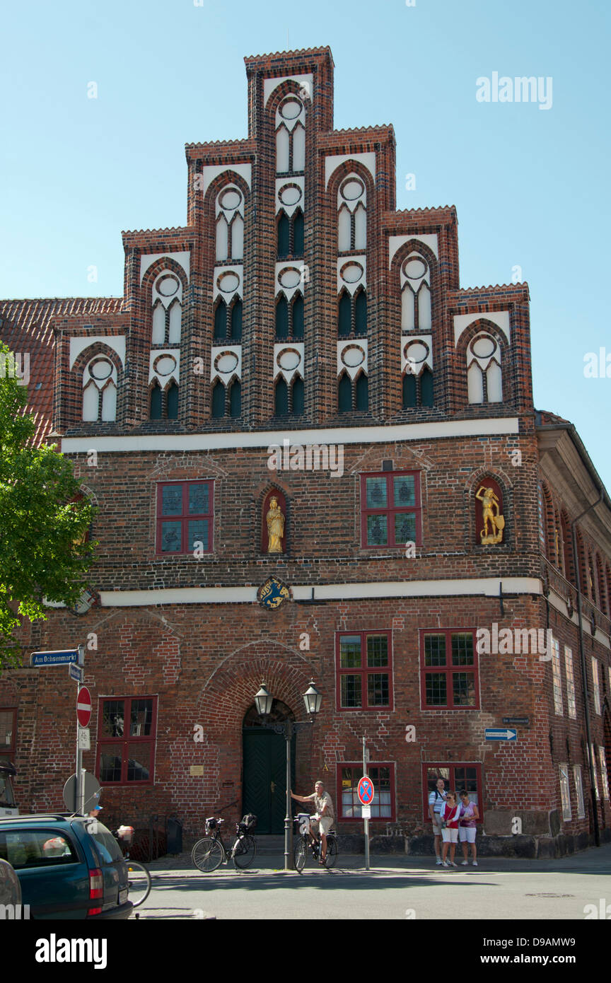 Altes Rathaus, Lüneburg, Niedersachsen, Deutschland, Lüneburg, Altes Rathaus, Lüneburg, Niedersachsen, Deutschland, L³neburg Stockfoto
