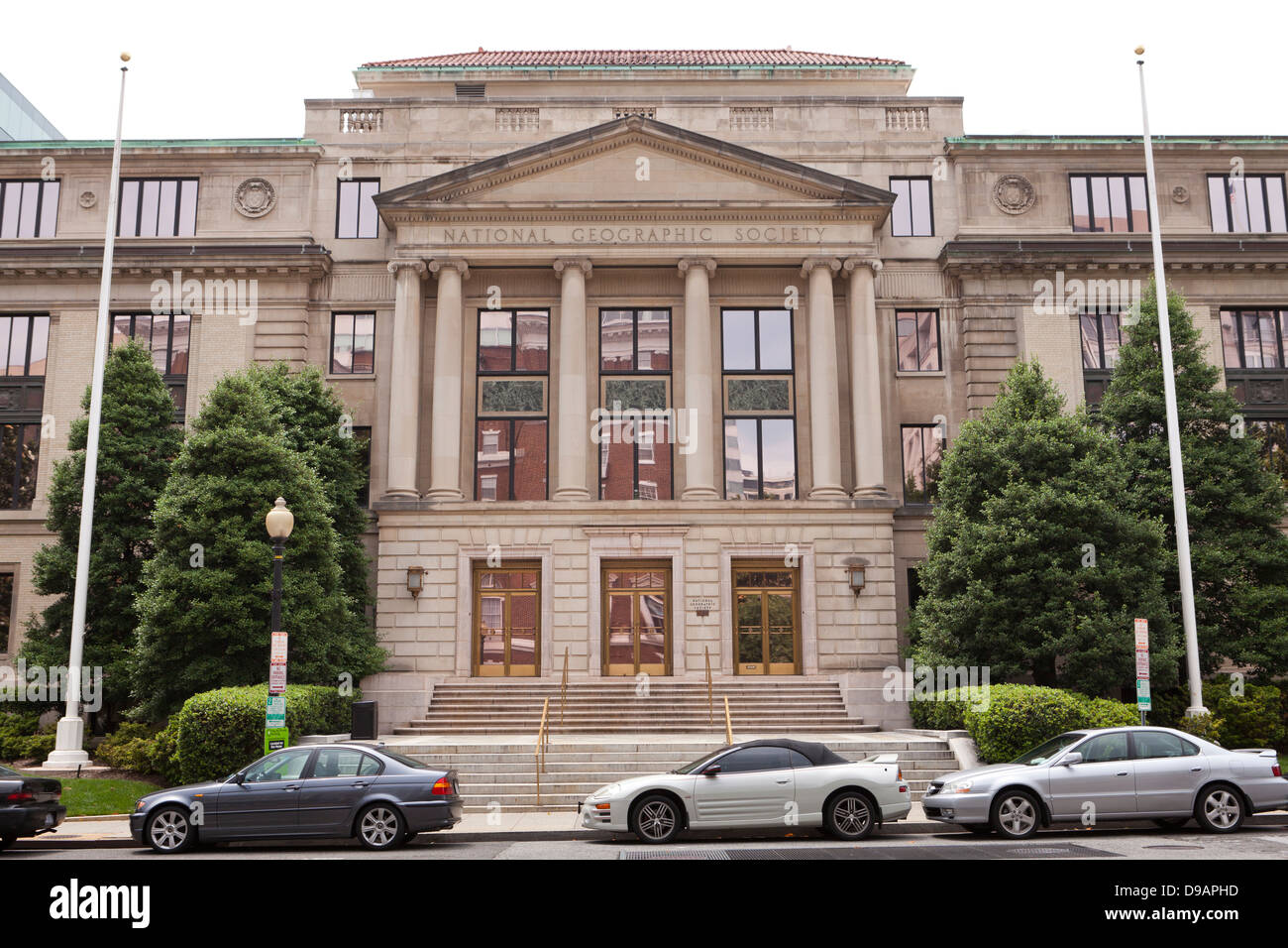 Die nationale geographische Gesellschaft Verwaltungsgebäude, Washington DC USA Stockfoto