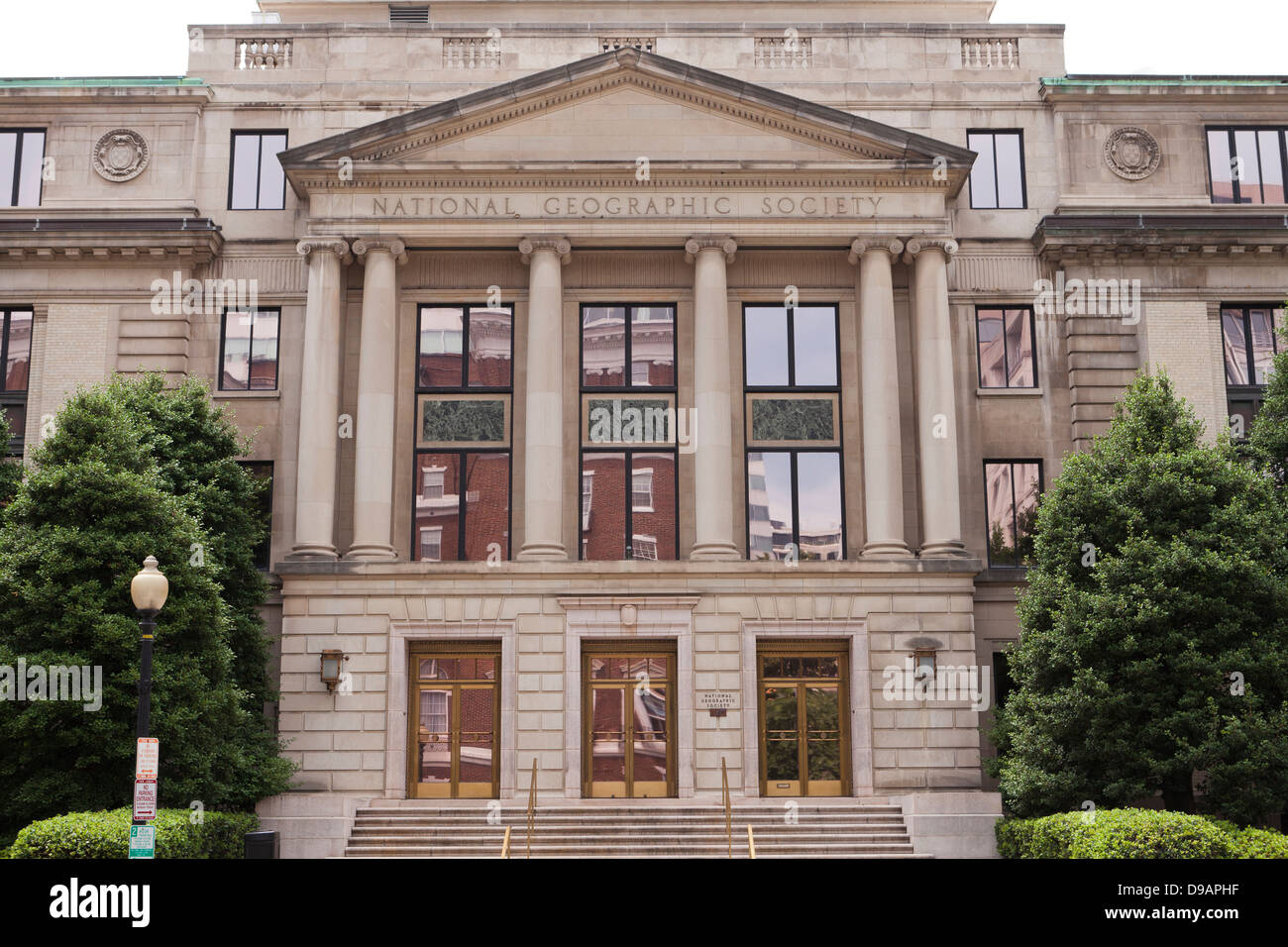 Die nationale geographische Gesellschaft Verwaltungsgebäude, Washington DC USA Stockfoto