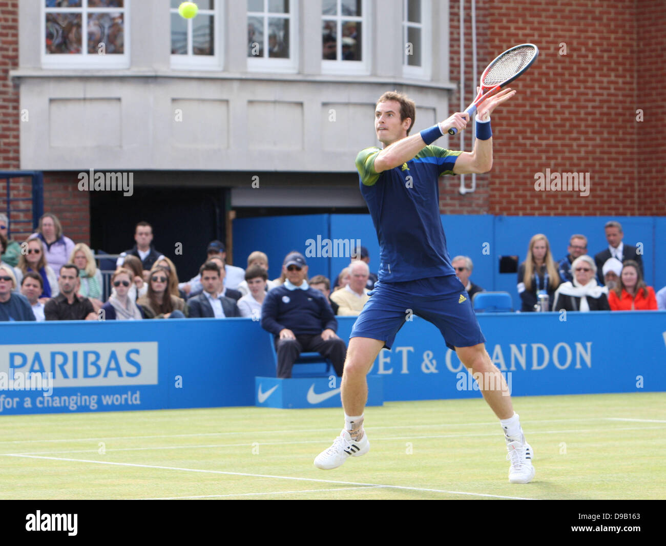 London, UK. 16. Juni 2013. Andy Murray bei den Aegon Championships Finale von der Queen's-Club in West Kensington. Stockfoto