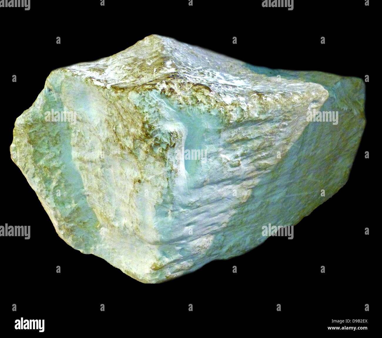 Kreide.  Wenn winzige Organismen Leben in flachen Meeren sterben und sinken auf den Boden, ihre Skelette sich zusammenzuschließen, um machen Kreide. Stockfoto