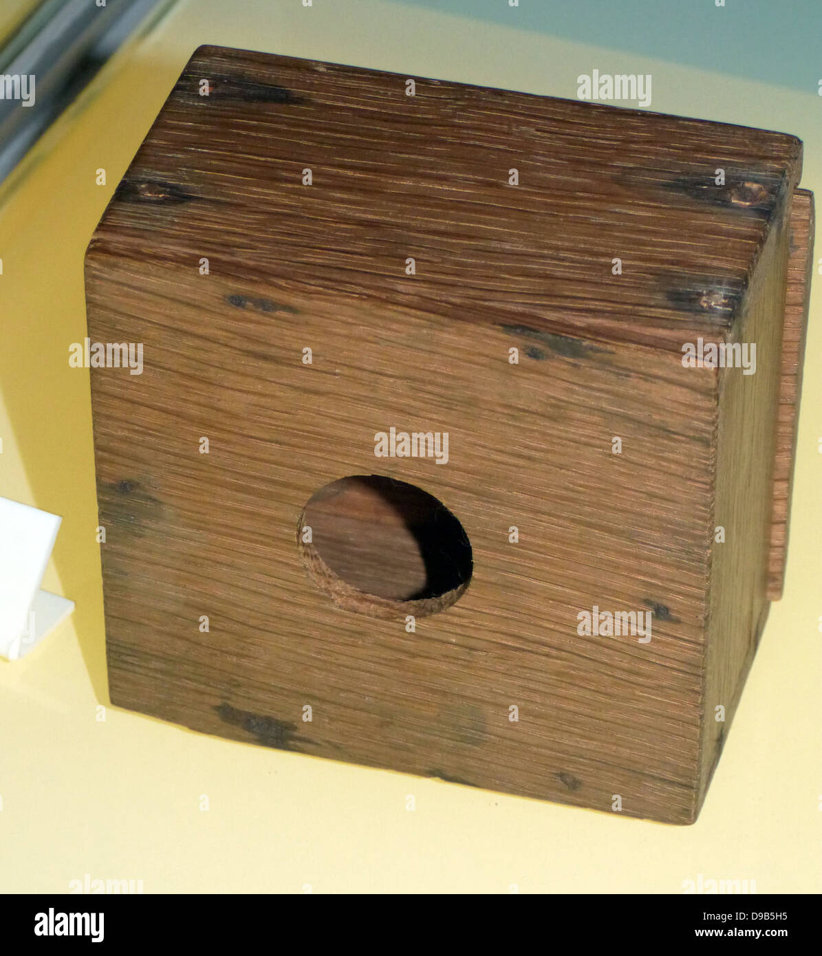 Talbots Kamera C 1836 William Henry Fox Talbot entwickelte das erste Stockfoto