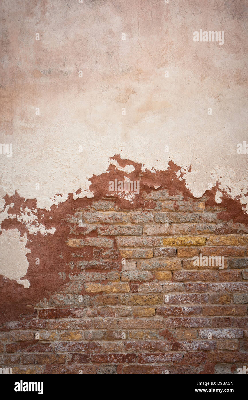 alte Mauer, perfekte Grunge Hintergrund Stockfoto