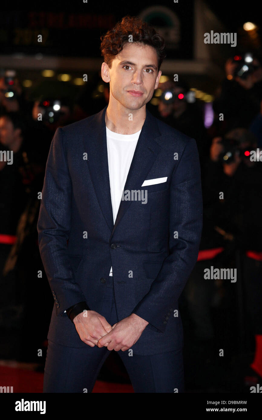 Mika NRJ Music Awards - Ankünfte Cannes, Frankreich - 28.01.12 Stockfoto