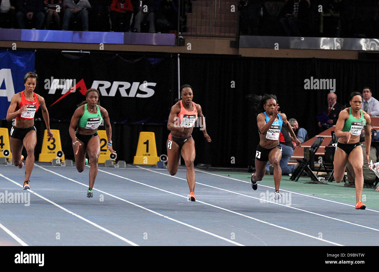 Atmosphäre US Open & Leichtathletik Treffen am Madison Square Garden New York City, USA - 28.01.12 Stockfoto