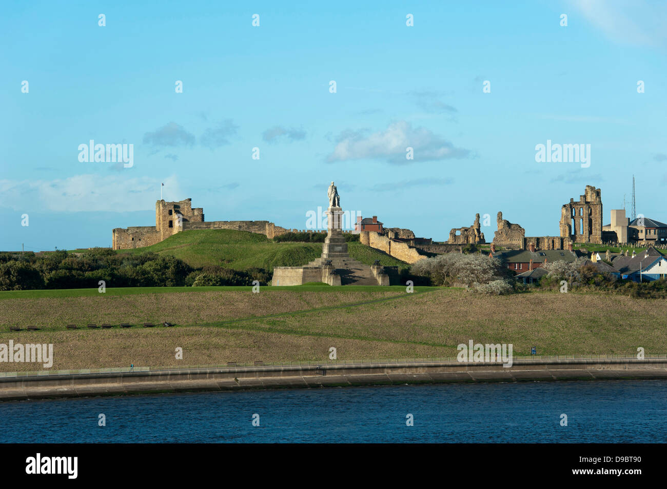 Tynemouth, Newcastle, England, Großbritannien, Europa, Denkmal, Kloster, Tynemouth, England, Grossbritannien, Europa, Newcast Stockfoto