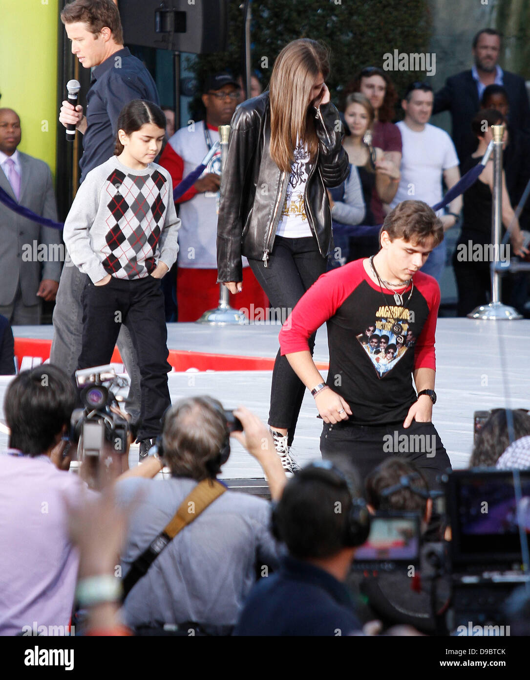Prince Jackson, Jackson Paris und Blanket Jackson Michael Jacksons Familie und Kinder verewigt