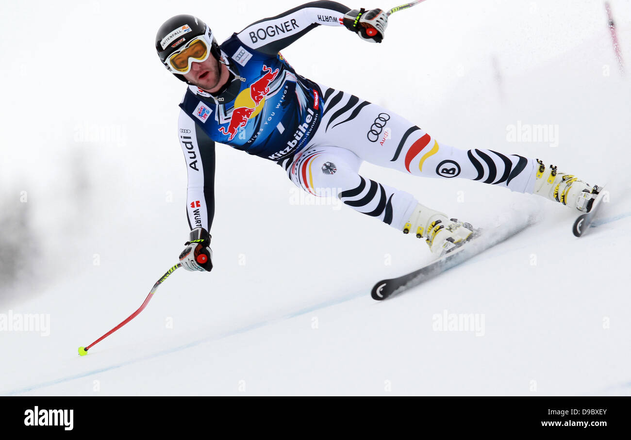 Stephan Keppler Audi FIS Alpine Ski World Cup Kitzbühel, Österreich - 25.01.12 Stockfoto