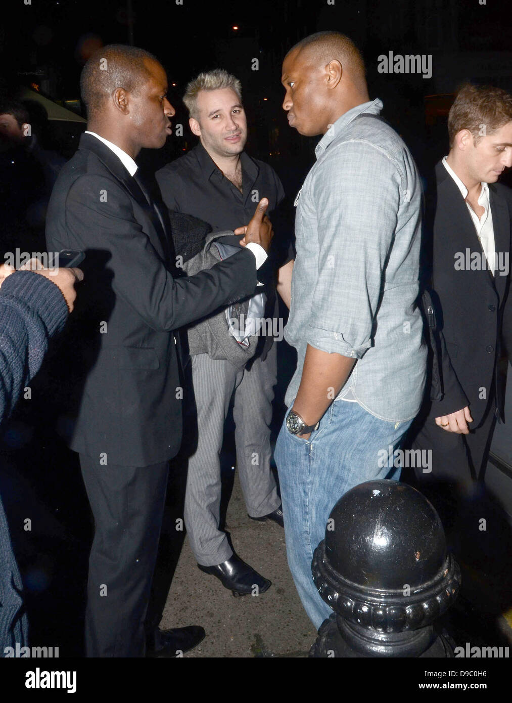 Dane Bowers The National Television Awards 2012 (NTA) after-Party im Kings Club London, England - 25.01.12 Stockfoto