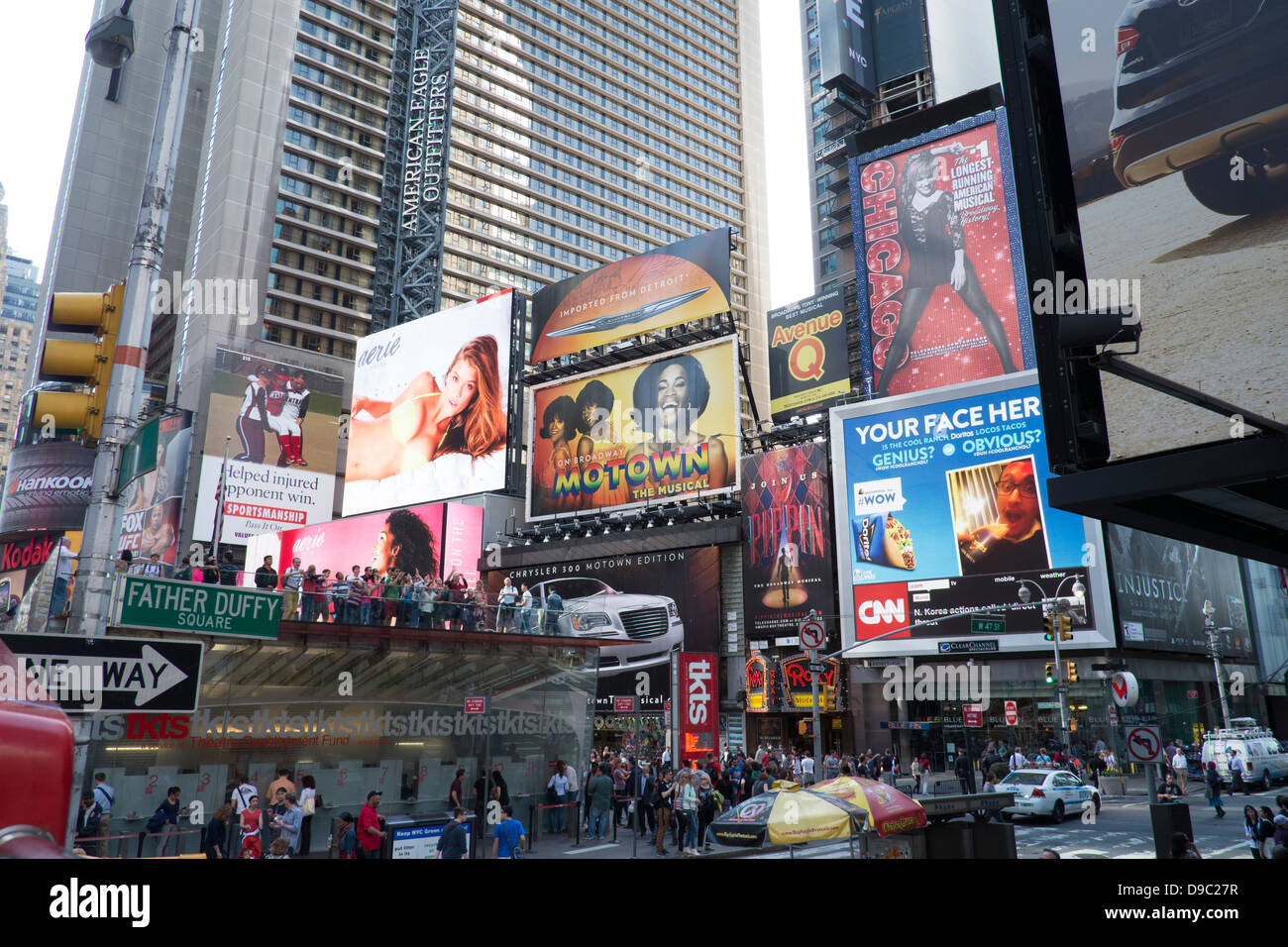 Times Square, Midtown, New York, USA Stockfoto