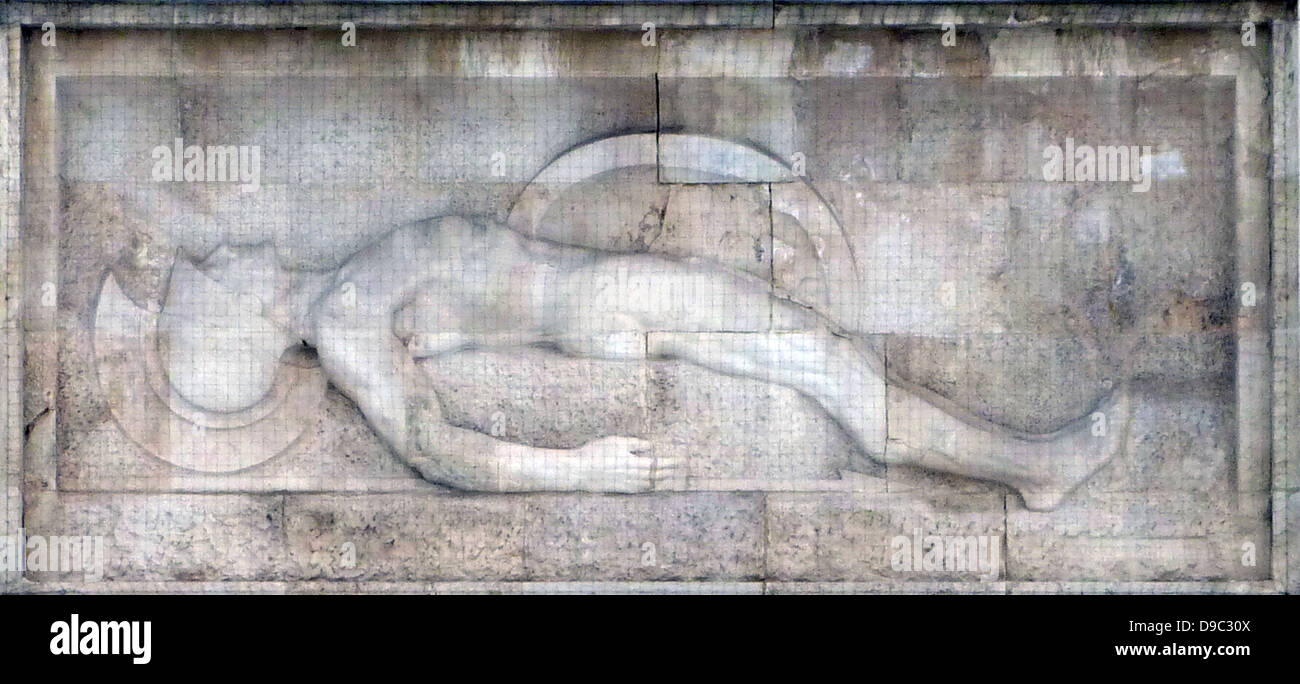 Grabmal des Unbekannten Soldaten; 25. März 1932 eröffnet. Ein kriegerdenkmal für gefallene Soldaten, vor dem griechischen Parlament Gebäude, Athen. Stockfoto