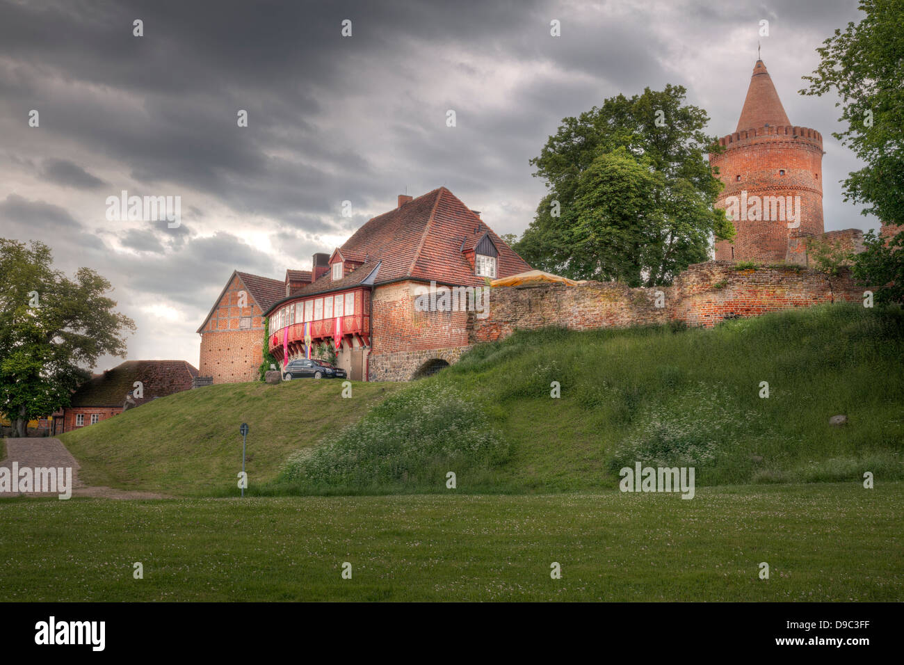 Burg Stargard, Mecklenburg Vorpommern, Deutschland Stockfoto