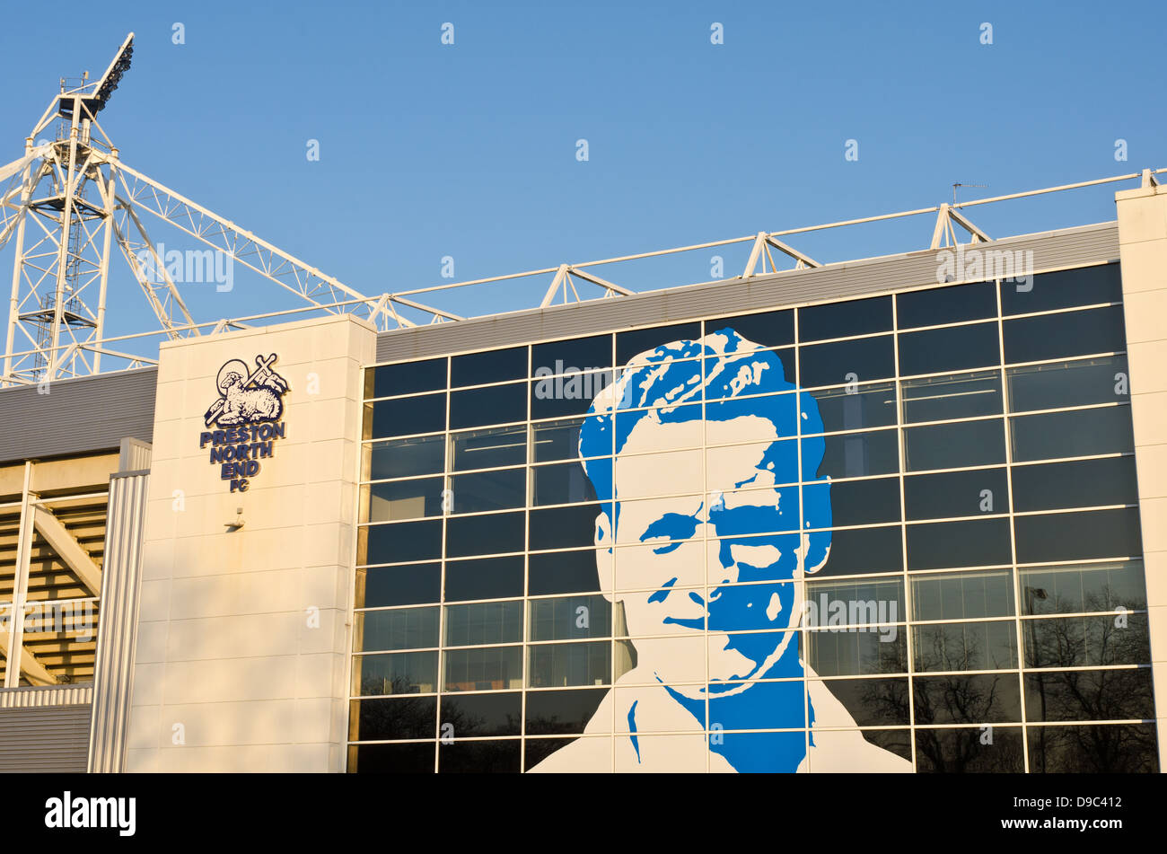 Preston North End, Deepdale Stadium, Preston, Lancashire, UK Stockfoto