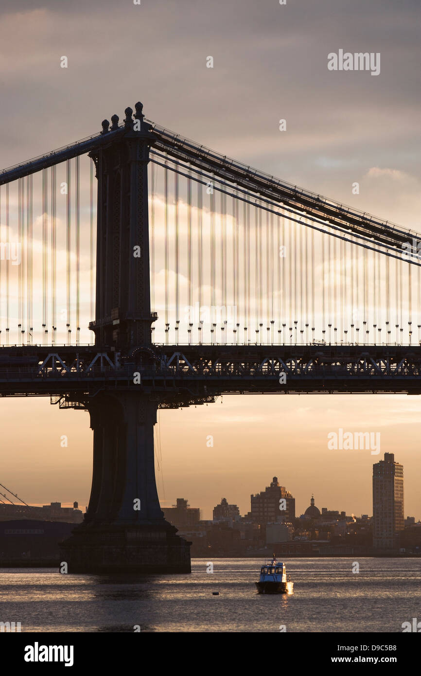 Manhattan Bridge, New York City, USA Stockfoto