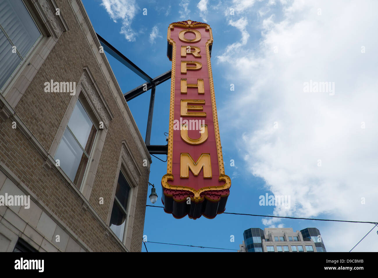 Orpheum Theatre, Memphis, Tennessee, USA. Stockfoto