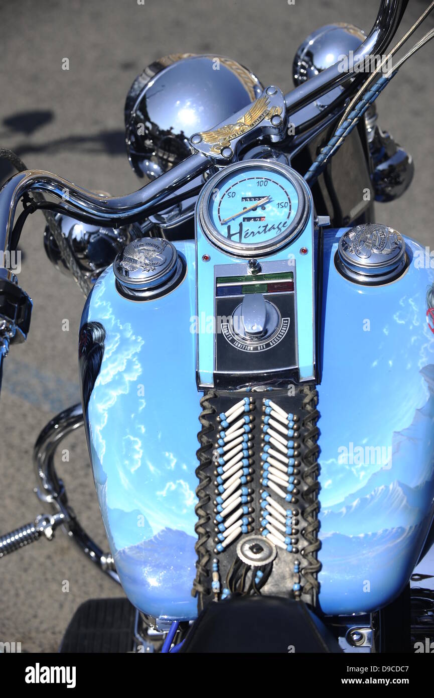 Live-w tacho und drehzahlmesser für Harley-Davidson – California
