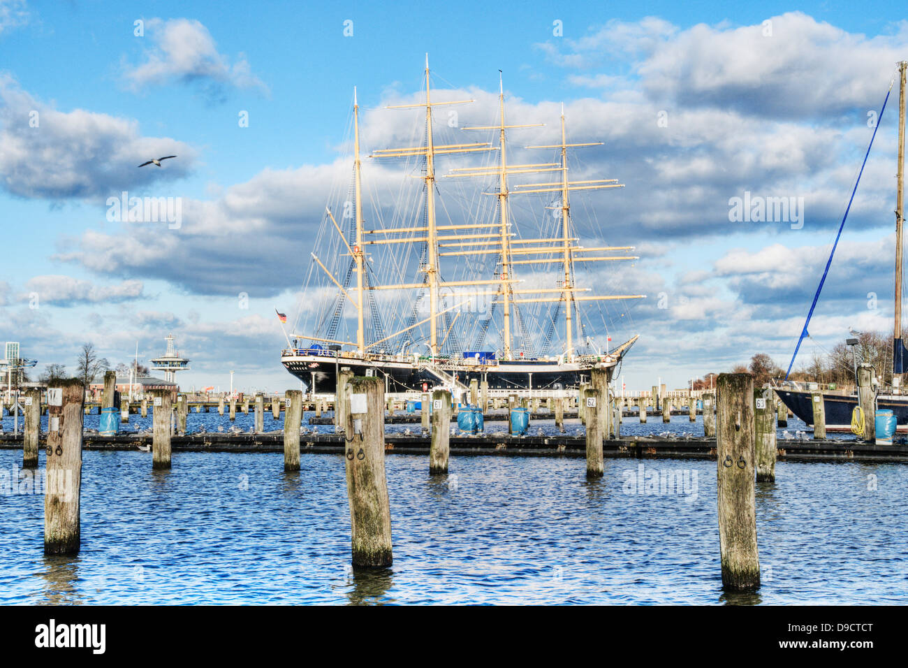 Segel Schule Schiff Passat Stockfoto