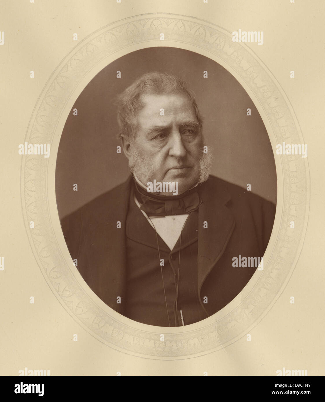 C1880 Richard Malins (1805-1882), englischer Jurist und konservativer Politiker.  Mitglied des Unterhauses für Wallingford 1852-1865. Stockfoto