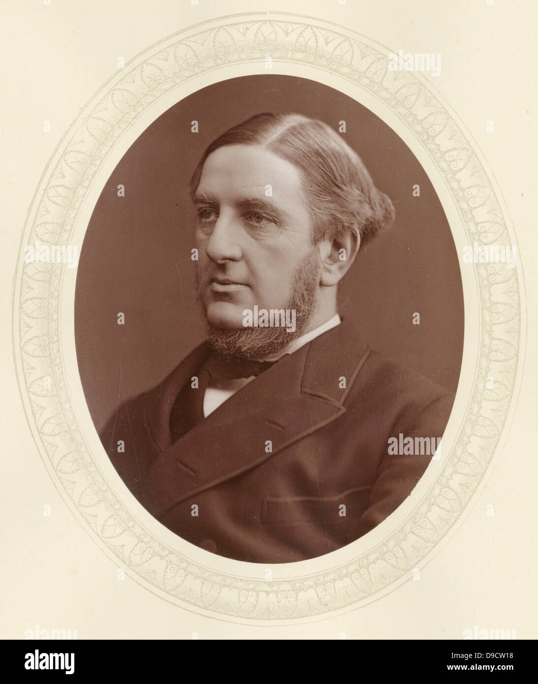 William George Granville Venables Vernon Harcourt (1827-1904) c 1877, englischer Jurist, Journalist und liberaler Staatsmann. Home Secretary 1880-1885, Schatzkanzler 1886 und 1892-1895. Stockfoto