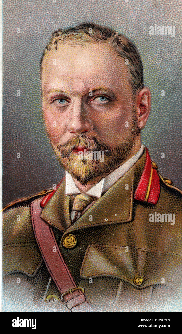 Jan Christian Smuts (1870-1950) Südafrikanischen und Britischen Commonwealth Staatsmann, Soldat und Philosophen. Während des Ersten Weltkrieges leitete er in Deutsch Ostafrika. Chromolithograph. Stockfoto
