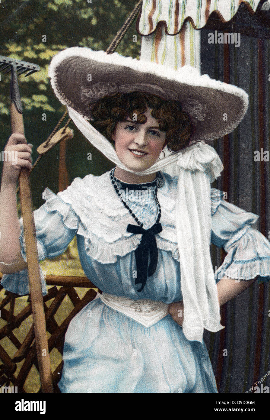 Marie Studholme (1872-1930) geboren Maria oder Marion Lupton, englische Schauspielerin und Sängerin, die in der viktorianischen und edwardianischen musikalischen Komödien erschienen. Sie war eine der Fröhlichkeit Mädchen. Stockfoto