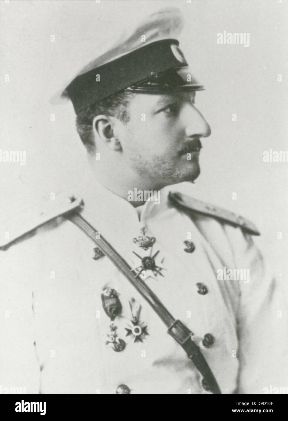 Ferdinand I. von Bulgarien (1861-1948) Prinz Regnant Bulgariens 1887-1918, Zar von Bulgarien 1908-1918. Im privaten Leben Er war ein Botonist, Entomologe und Philatelisten. Stockfoto