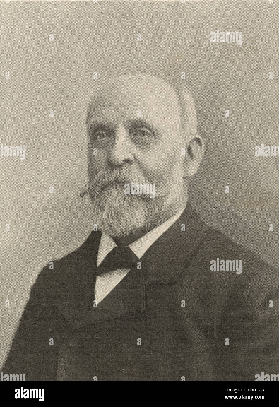 Alwan Graham Clark 1832-1897), US-amerikanischer Astronom und Teleskop Teekocher, Sohn von alwan Clark. Gründer von alwan Clark & Söhne. Teleskop und objektiv Lieferanten leding Welt Observatorien. Stockfoto