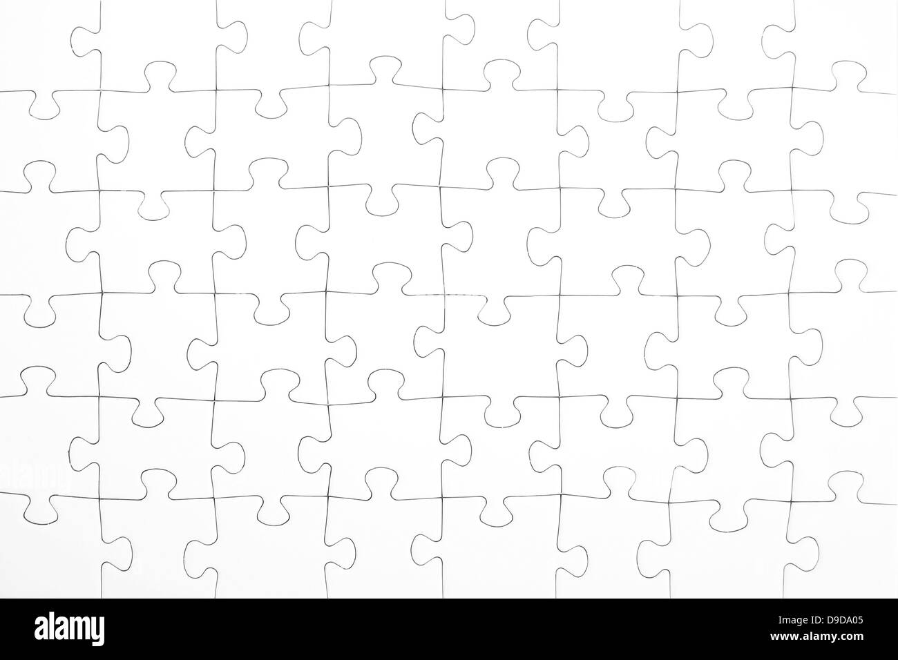 Jigsaw puzzle Stockfoto