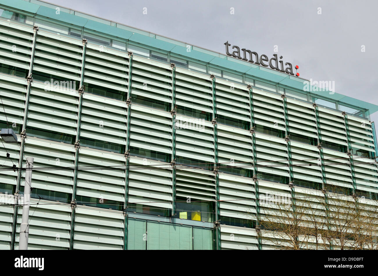 Tamedia Mediengruppe Büros, Werd, Zürich, Schweiz. Stockfoto