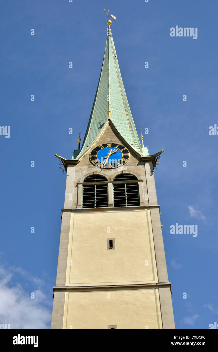 Reformierte Kirche (reformierte Kirche) in Wädenswil, Zürich, Schweiz. Stockfoto