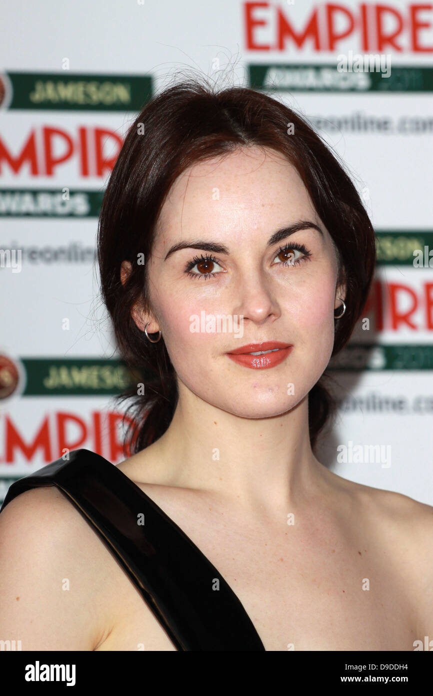 Michelle Dockery Empire Film Awards 2011 - Ankünfte am Grosvenor Haus London, England - 27.03.11 Stockfoto