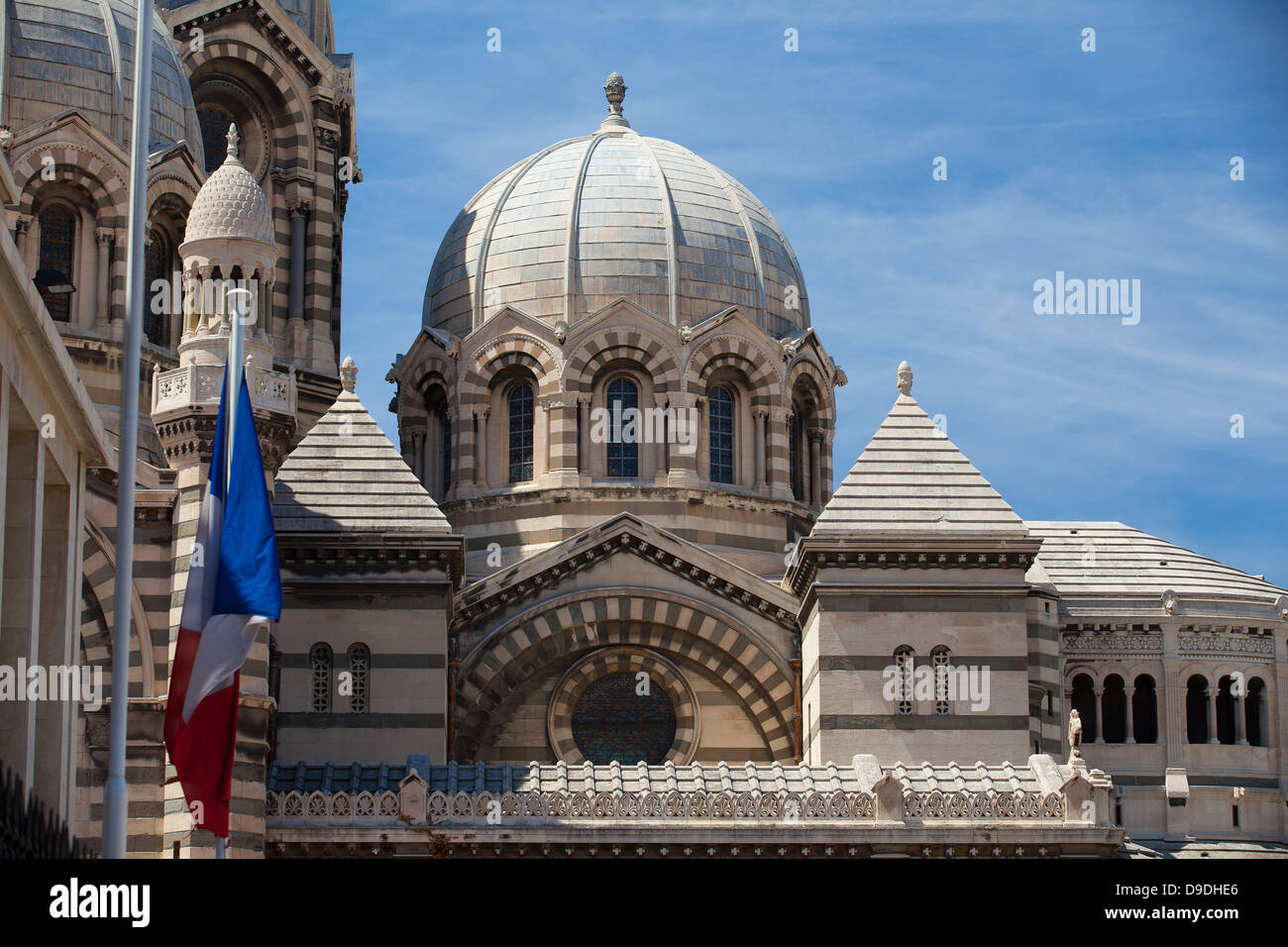 Berühmten Cathedrale De La Major in Marseille in Frankreich Stockfoto