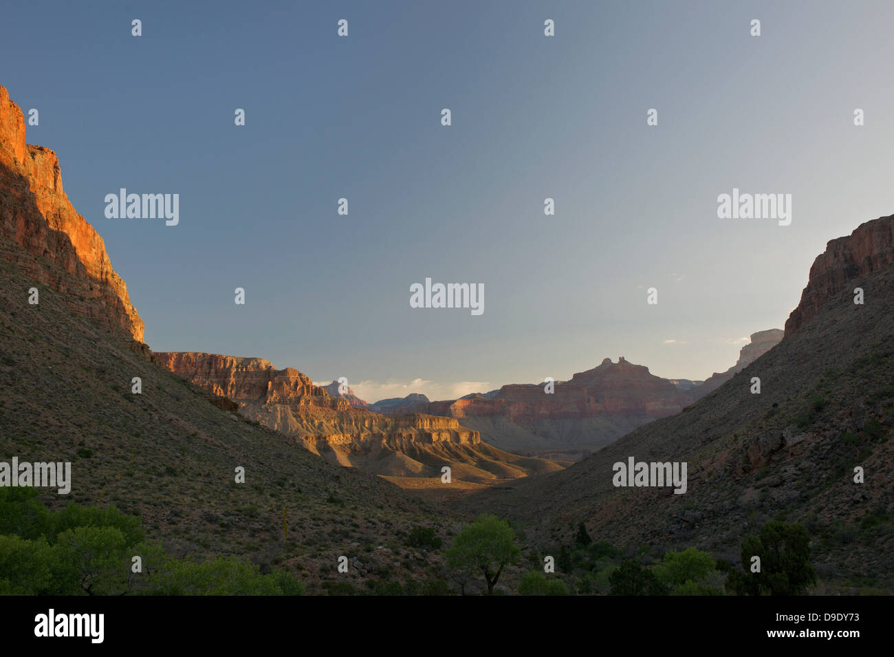 Engel-Tor, neue Hance, Grandview Wandern, Grand Canyon, Arizona, USA Stockfoto