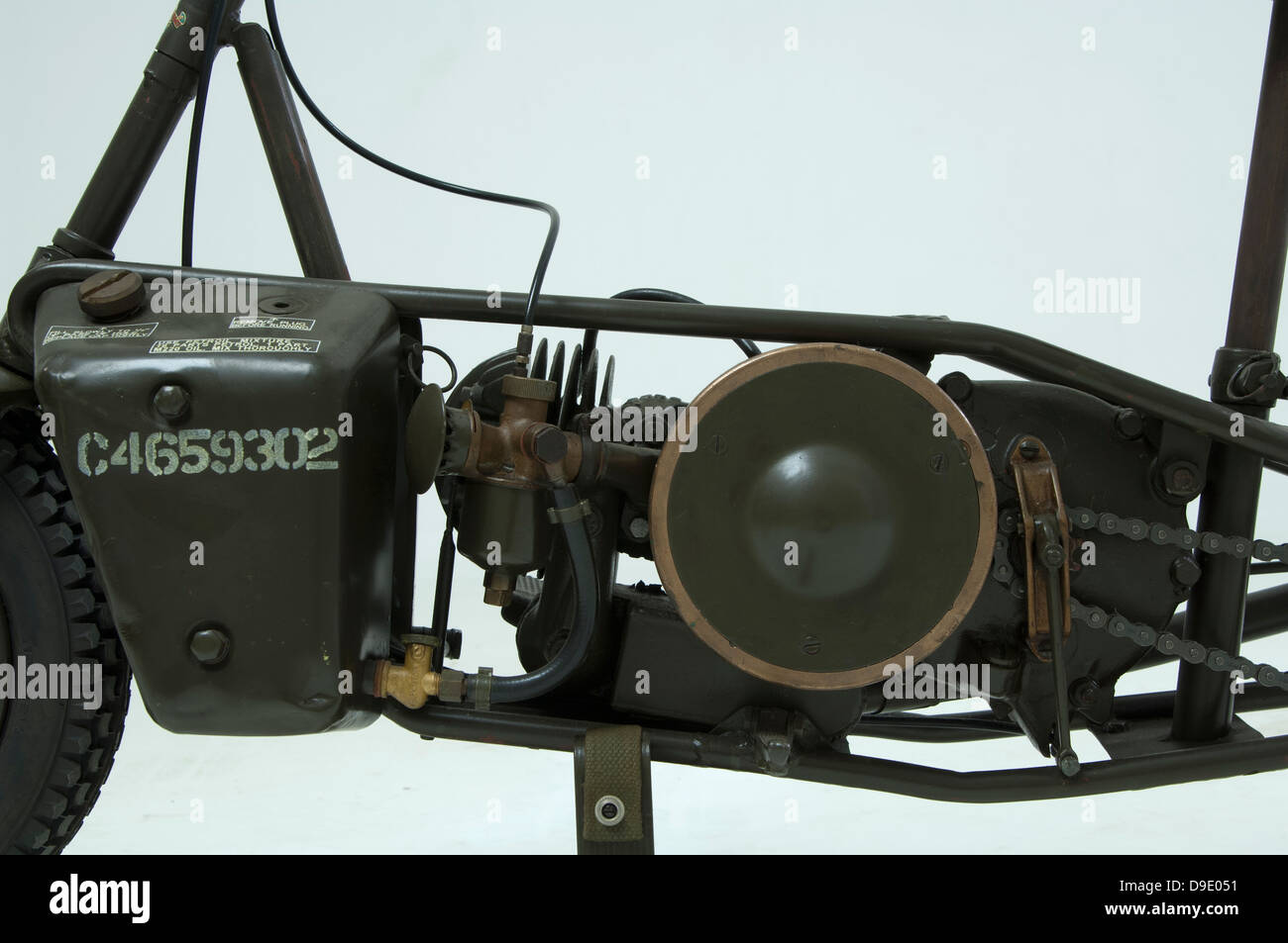 1943-Excelsior-Welbike Stockfoto