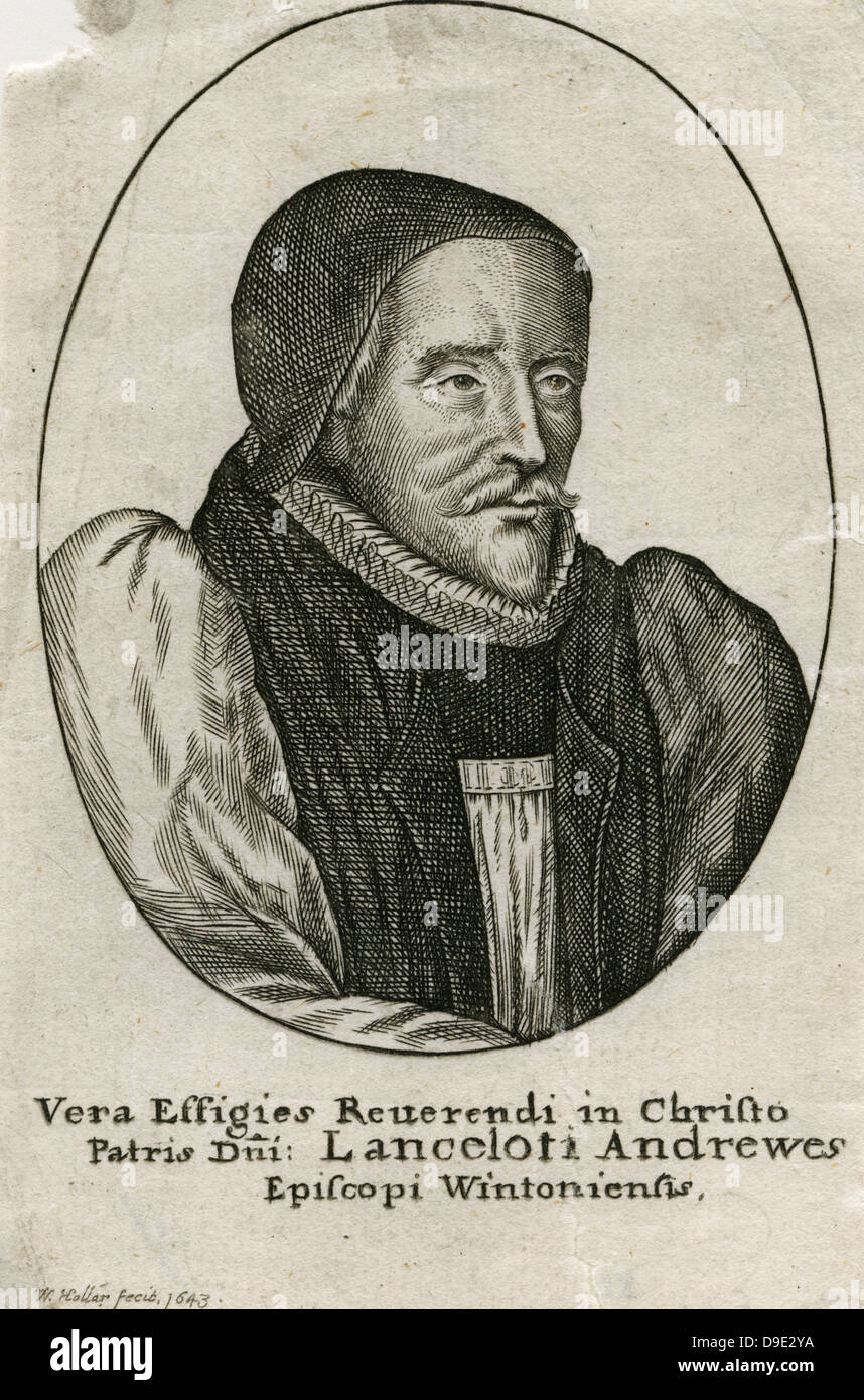 Lancelot Andrewes (1555-1626) Englisch und Gelehrter. Stockfoto