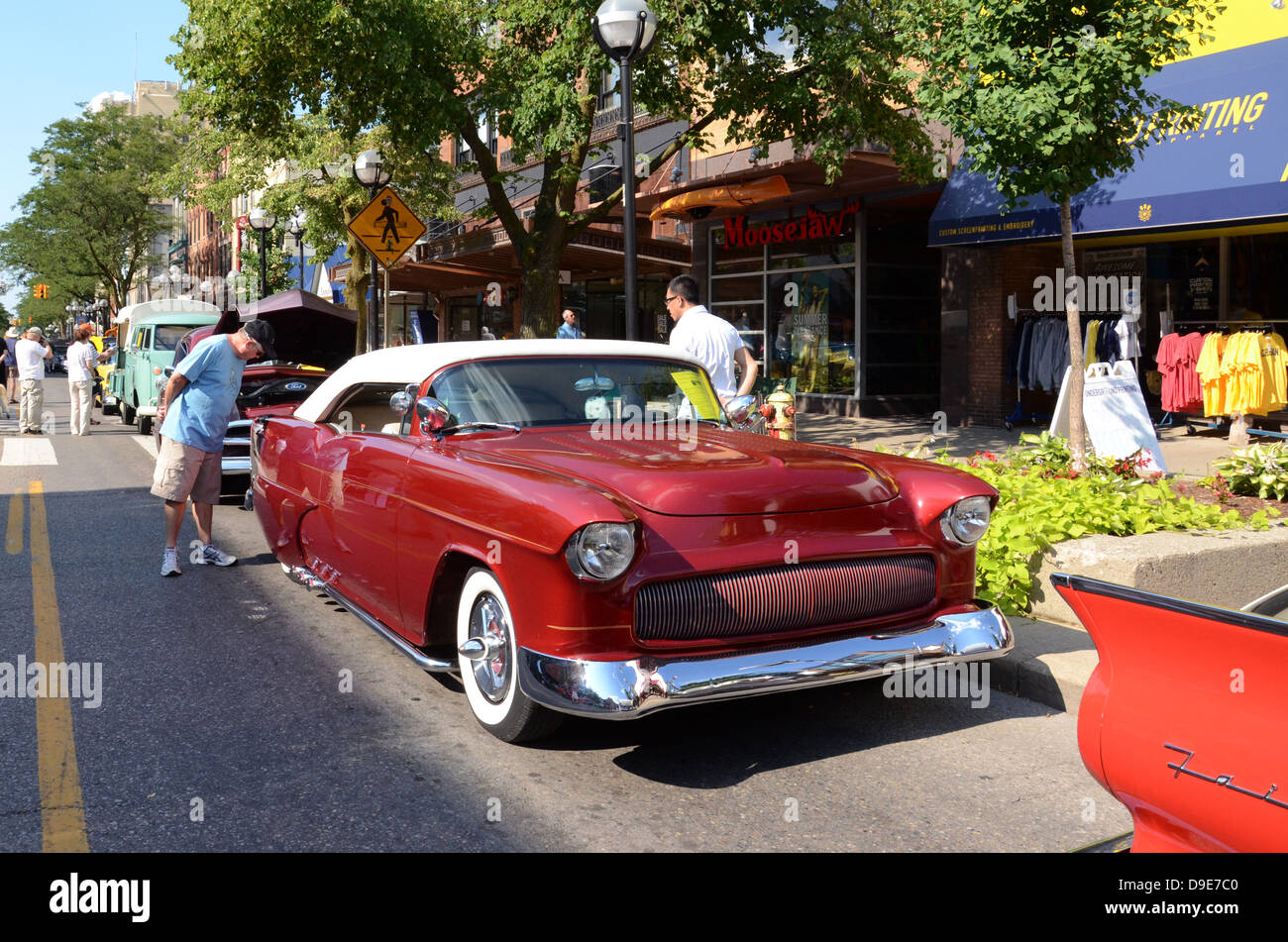 1955 Chevrolet Am Rollenden Skulptur Auto Show 13 Juli 2012 In Ann