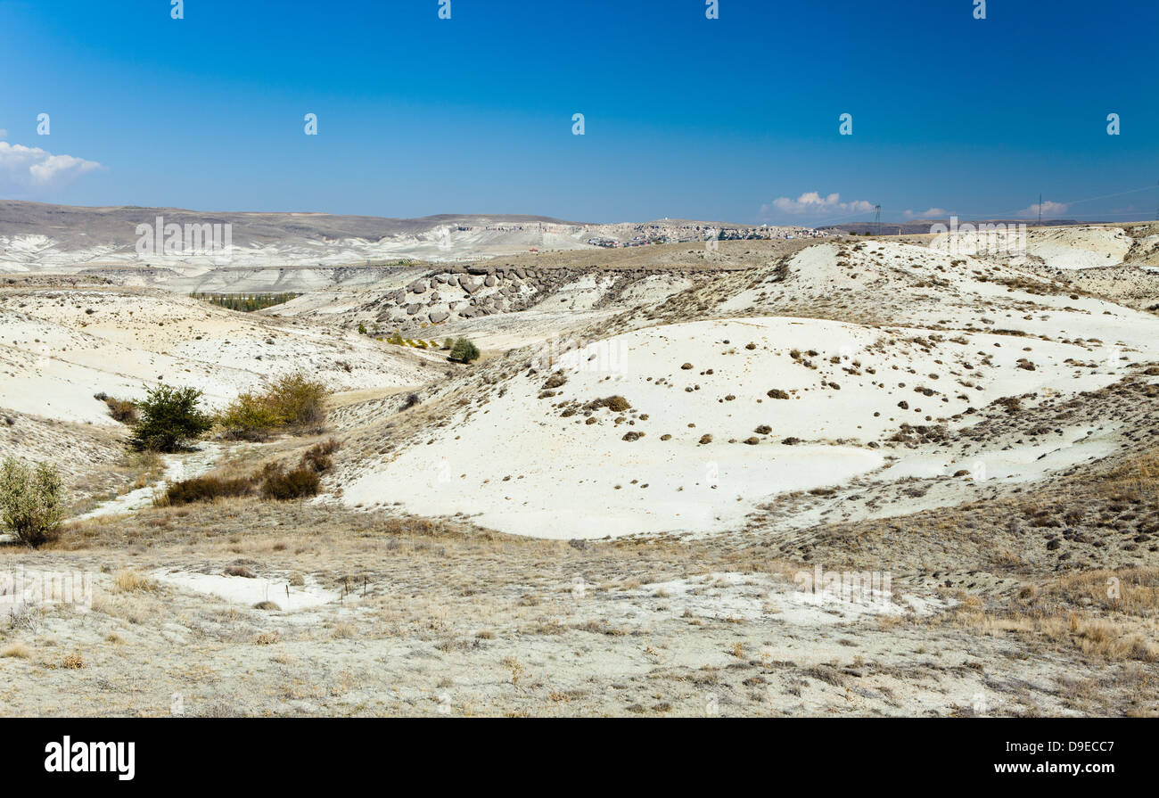 Semi-ariden Landschaft Stockfoto