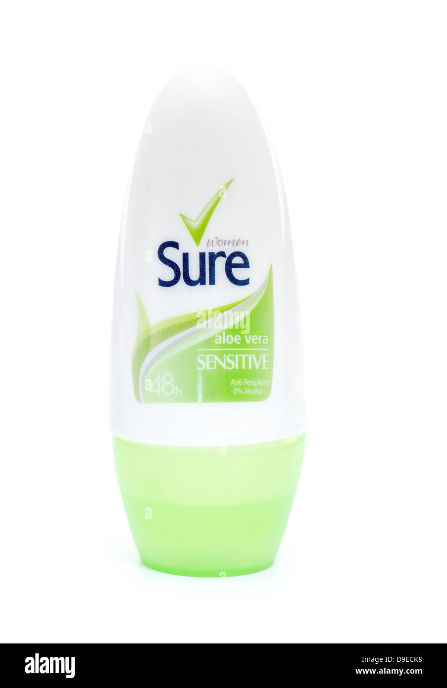 sicher Frauen Aloevera empfindlich Stockfoto