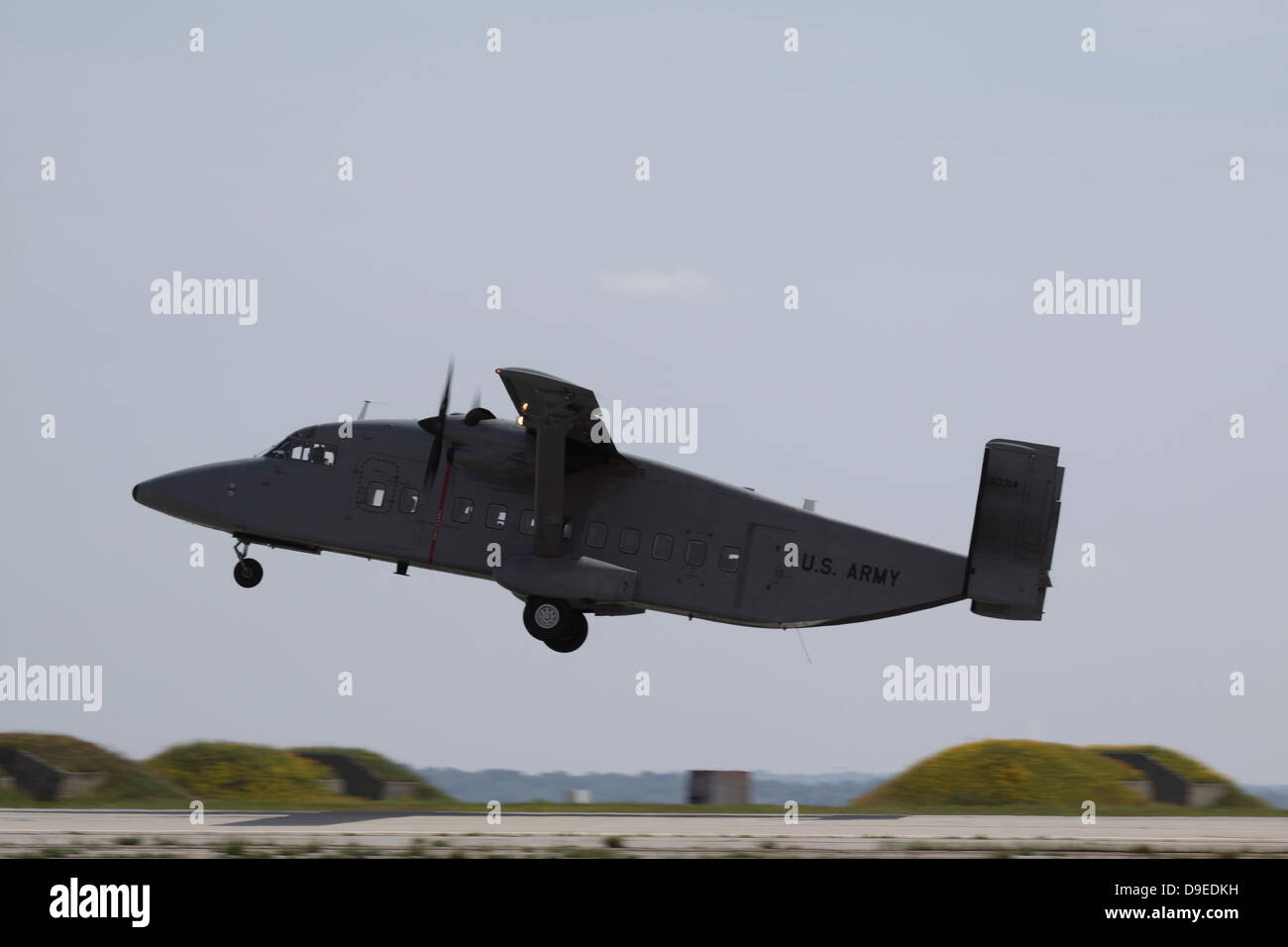 Die c-23-Flotte ist als Teil des Programms USA Sequestrierung mit den möglichen Einsparungen von 31 Millionen Dollar bis zum Ende des FY2013 abgeschafft. Stockfoto