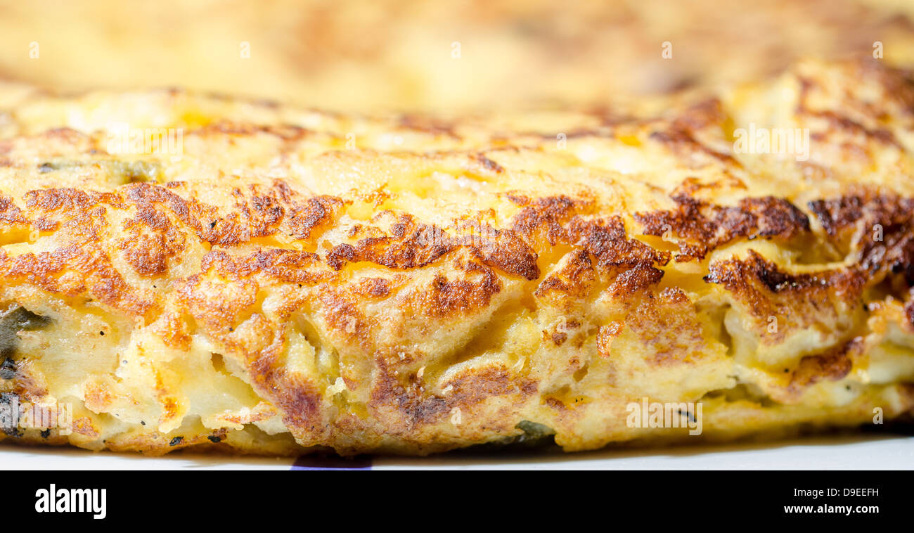 Spanische Omelette Stockfoto