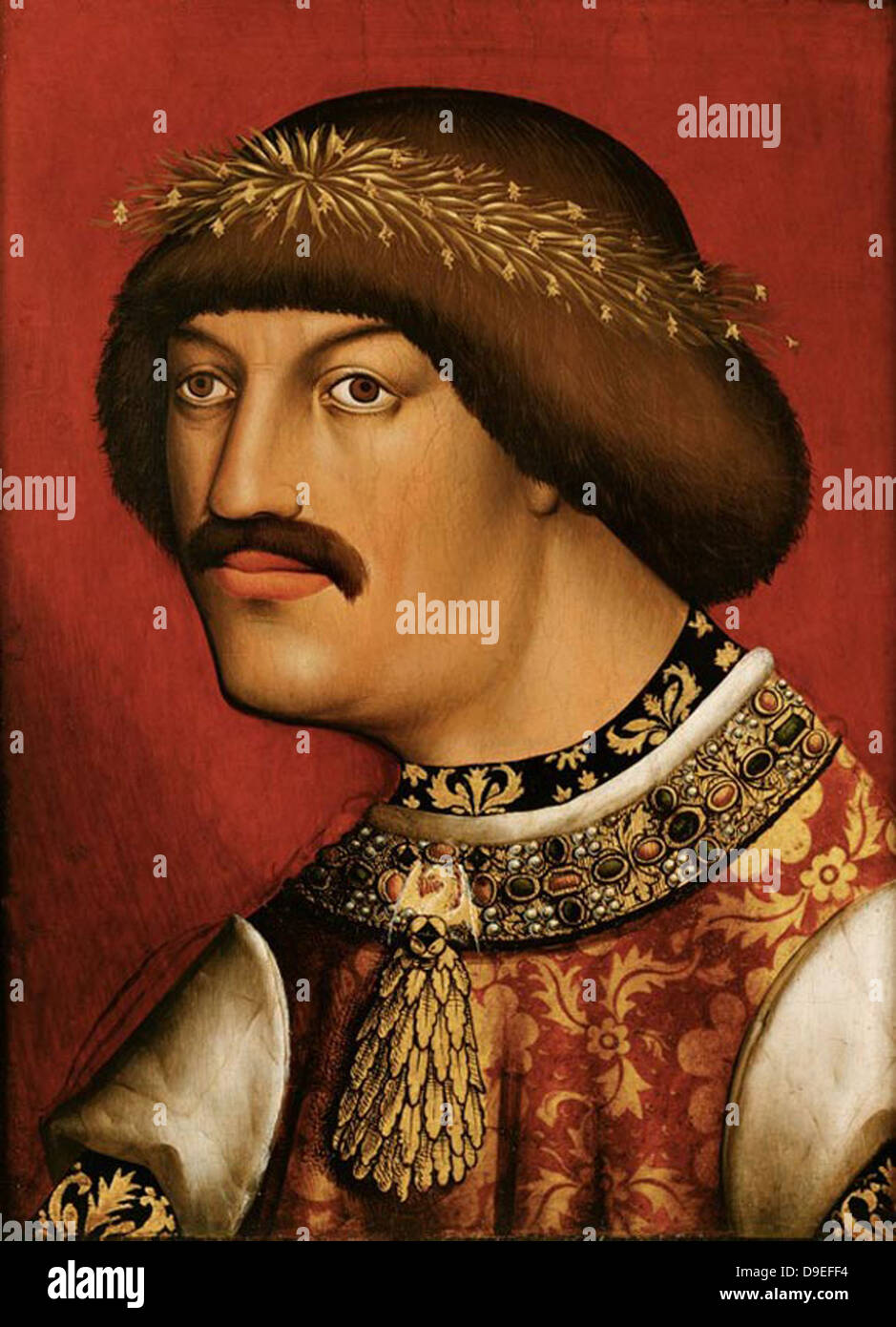 ALBERT II. (1397-1439) König von Deutschland und Böhmen Stockfoto